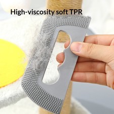 Pet Silicone Hair Removal Brush Washable Lint Remover for Clothes Sofa Carpet