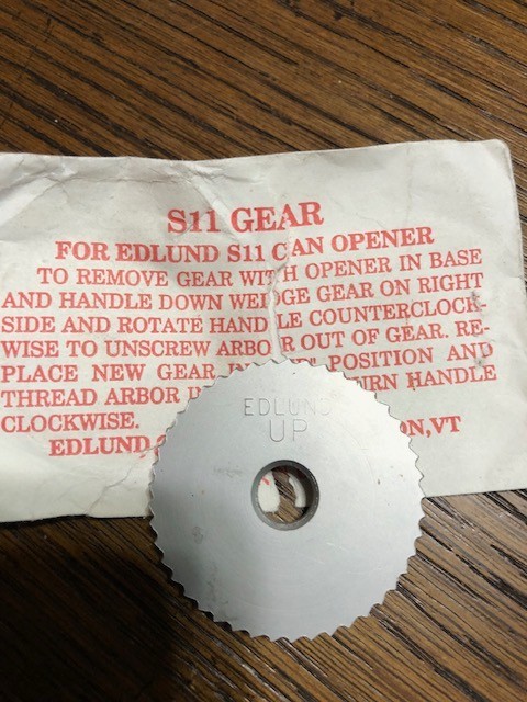 Edlund Products For Foodservice Gear S-11 | G030SP