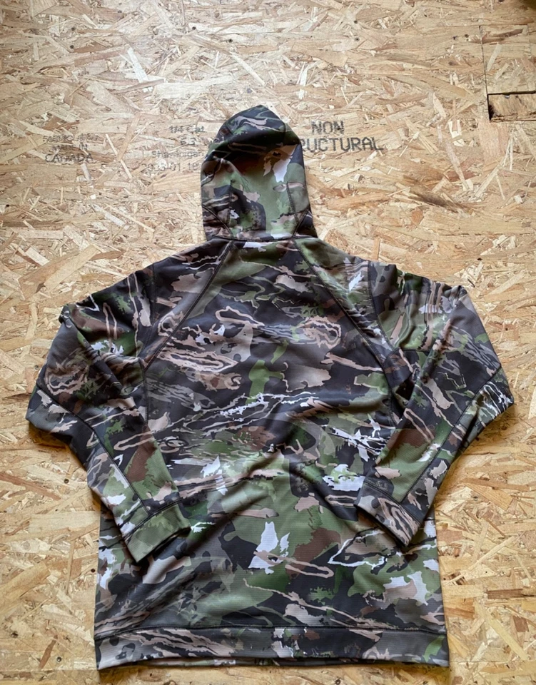 Camp Under Armour Hooded Full Zip Vest Large Loose fit Men's - Image 2 of 4