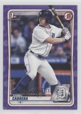 2020 Bowman Draft Purple Border 85/250 Daniel Cabrera #BD-62 0j8k