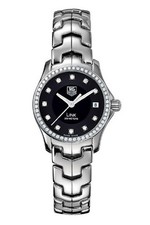 TAG Heuer Ladies Link WJF131A.BA0572 Swiss Quartz Diamond Accented Luxury Watch