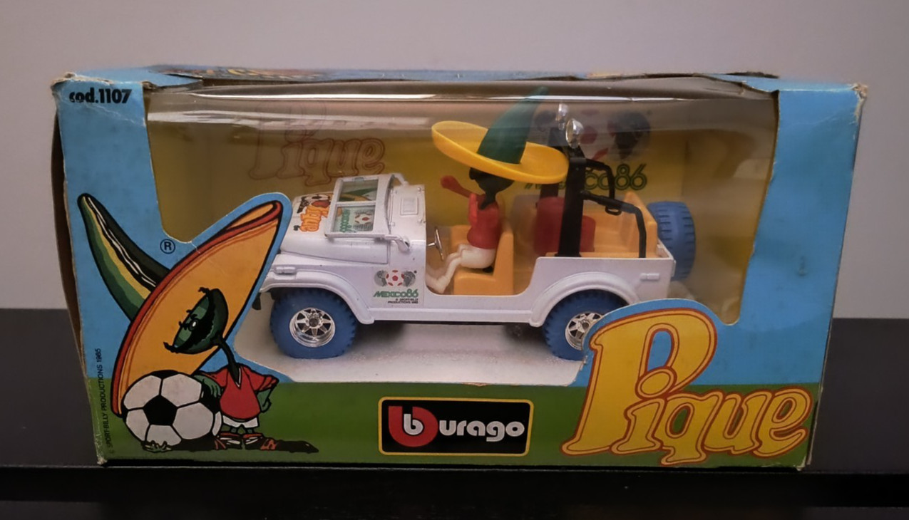 BURAGO cod. 1107 PIQUE MEXICO 86 scala 1/24