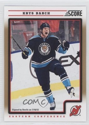 2012-13 Score Gold Rush Krys Barch #218 o1h