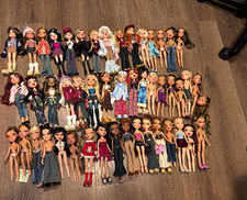 MEGA BRATZ DOLL LOT 48 DOLLS 100 PIECES OF CLOTHES AND SHOES