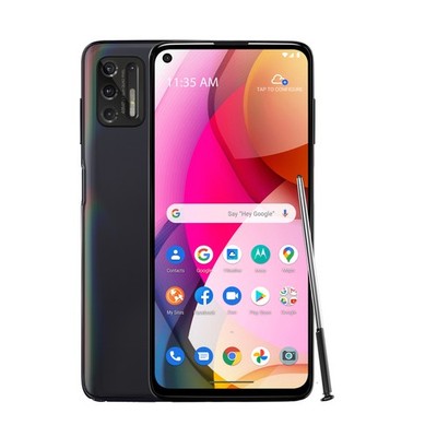 Motorola STMTXT2115DCPWP Moto G Stylus, 128GB, Gray - Prepaid Smartphone