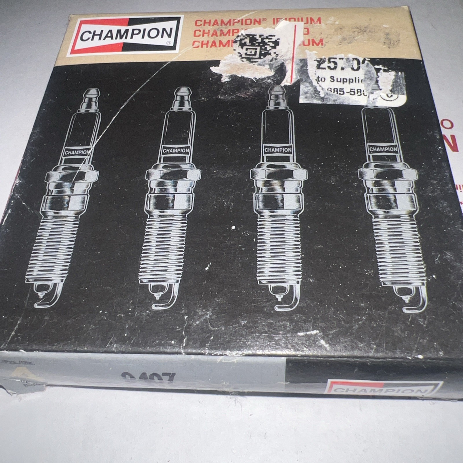 Pack of 4 - For Champion Iridium 9407 Spark Plug - RER8ZWYCB4 new 