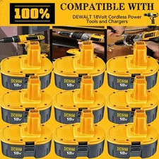 2-10PACK 18V For Dewalt 18 VOLT XRP Ni-MH 7.0Ah Battery DC9099 DC9096 DC9098 NEW