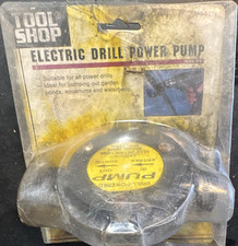 Tool Shop Electric Drill-Powered Pump for transferring water (1) new