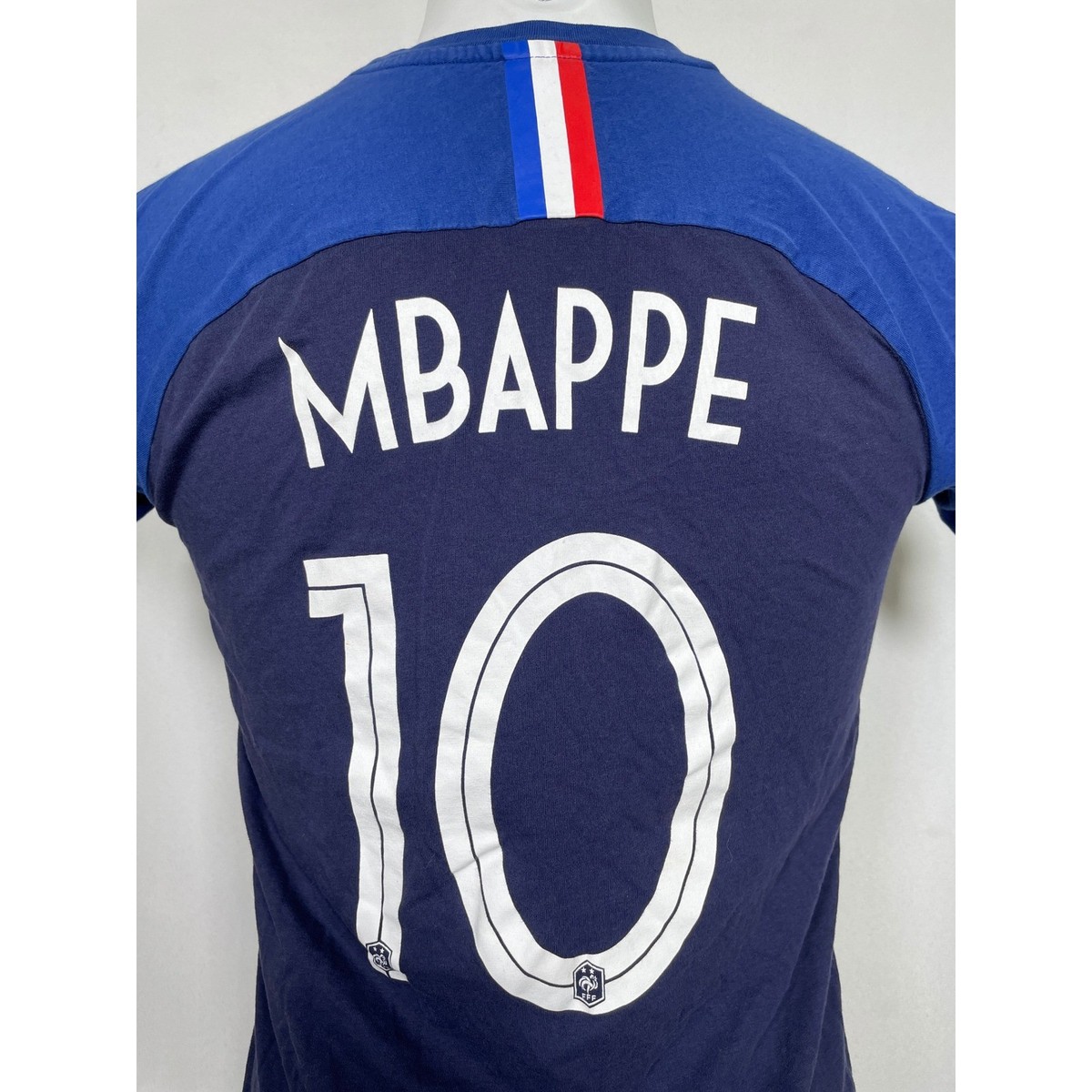 フランス代表 MBAPPE 10 ネイビーシャツ NIKE フランス代表 2022 ユニフォーム ホーム 半袖 レプリカ #10