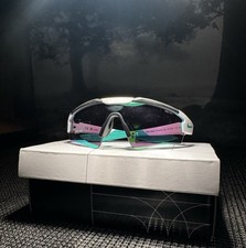 Nike Whiz 300 Sunglasses for Kids Midnight Turquoise Volt Green, UVA/UVB