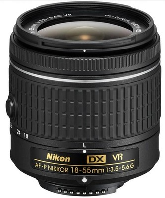 Nikon AF-P DX Nikkor 18-55mm f/3.5-5.6G VR Lens