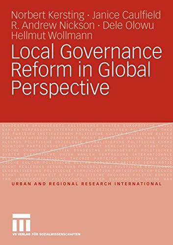 Local Governance Reform in Global Perspective by Kersting, Norbert New<-