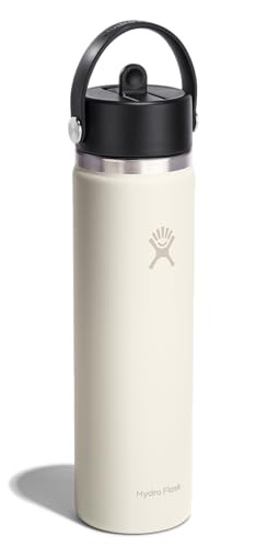 HYDRO FLASK 24 OZ WIDE FLEX STRAW CAP SURF - IVORY