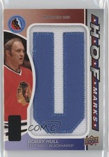 2023-24 Upper Deck SP Game Used HOF Marks /35 Bobby Hull #HOFM-BH HOF kq9