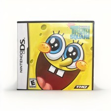 SpongeBob Truth or Square Nintendo DS Game Complete CIB Tested Working