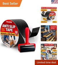 Grip Tape - Heavy Duty Anti Slip Tape for Stairs Outdoor/Indoor Waterproof 4I...