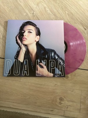 Dua Lipa Self Titled Pink Marble Limited Edition Vinyl
