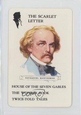 1960 Whitman Authors Game Light Blue Back Nathaniel Hawthorne 0a2