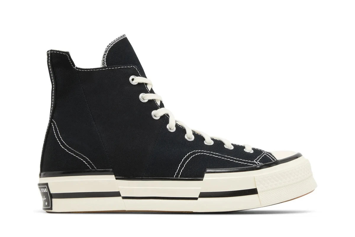 Converse Chuck 70 Plus High Black White for Sale | Authenticity