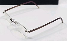 Silhouette 6695 40 6055 Eyeglasses 51 17 135 Titanium Brown FRAMES ONLY