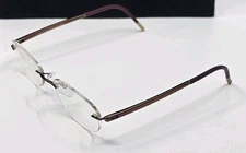 Silhouette 6695 40 6055 Eyeglasses 51 17 135 Titanium Brown FRAMES ONLY 