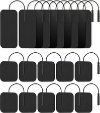 TENS Unit Replacement Pads, Nursal Reusable Self-Adhesive Electrodes Pads 20 Pac