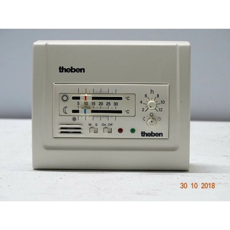 Thermostat intérieur Theben RAM 706 blanc - Bricolage