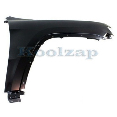 For 2011-2021 Grand Cherokee Front Right Fenders Black Steel V