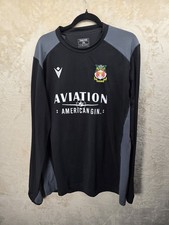Wrexham FC Authentic Macron XXL Long Sleeve Training Top Always Sunny Disney+