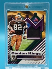 2025 Panini Donruss - Ozzie Newsome Canton Kings PATCH /425 Browns HOF #CK-ONE
