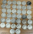 1946-64 Roosevelt Silver Dimes Lot of 38 $3.80 FV 90% Silver #173