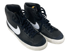 Nike Blazer Mid 77 Vintage Black White Sail Mens BQ6806-002 Size 9.5 High Top