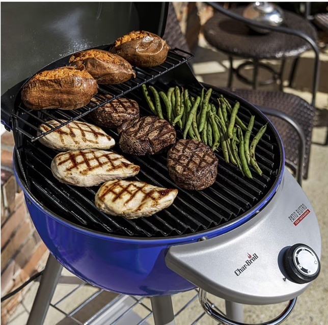 Char-Broil Patio Bistro 240 Grill TRU-Infrared Electric Grill BLUE 20602107-01