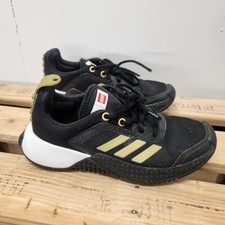 ADIDAS X LEGO Sport J Kids / Youth Black Running Shoes Size 3.5 Authentic ADIDAS X LEGO Sport J Kids / Youth Black Running Shoes Size 3.5 Authentic