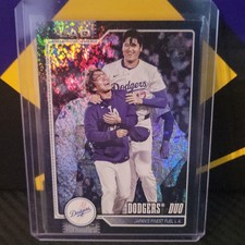 Topps 2026 Series 1 Dodgers Duo Ohtani Yamamoto Serial #10/10 Card 265