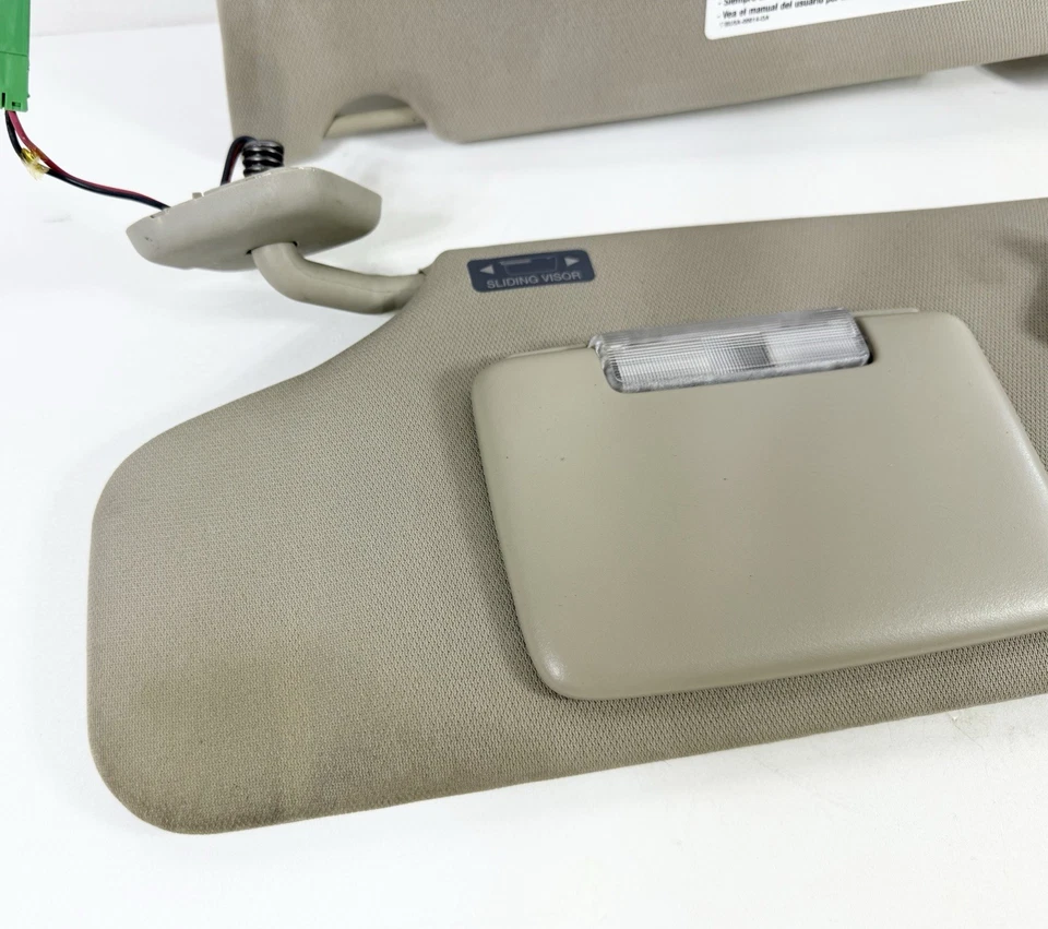 Juego de pares parasol derecho e izquierdo Ford Edge 2011-2014 con espejo OEM Foto 4 de 4