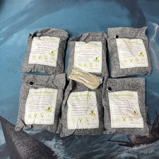 6 PACK Activated Charcoal Odor Absorber Strong Odor Air Purifying GREEN LIVE
