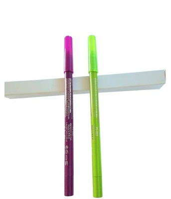 Davis The ''Emerald Velvet'' Duo: Shimmering Lime Green & Deep Matte Plum 