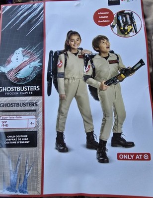 NWT Ghostbusters Frozen Empire Costume Size Small (4/6) Halloween Cosplay *A*