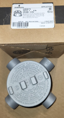Appleton Electric GRX75 3/4 Explosion Proof Conduit Outlet Box