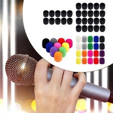 Cordless Microphone Covers Thick Sponge Foam Mic Covers for Singing Speeches