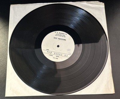 TEST PRESSING 2312-125 DBX ENCODED SARAH VAUGHAN ''Copacabana'' Brasil PABLO LIVE