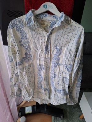 Current Elliot Damen Bluse S M 36 38 Paisley
