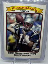 Tom Brady 2024 Topps Composite 1974 Flashbacks #FF-19 New England Patriots Goat