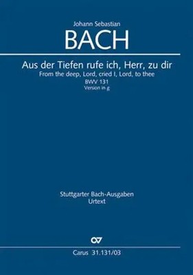 Aus der Tiefen rufe ich, Herr, zu dir | Johann Sebastian Bach | Taschenbuch