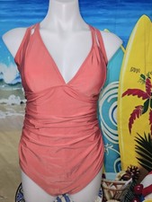 NWT Cupshe Womens One Piece Swimsuit Size XLarge Solid Teracotta