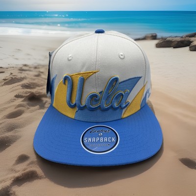 UCLA Bruins Hat Zephyr  Z Hat Retro Sharktooth Performance Snapback Cap H11