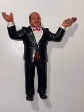 LJN WWF WWE Mean Gene Okerlund Wrestling Action Figure Microphone Retro Vintage