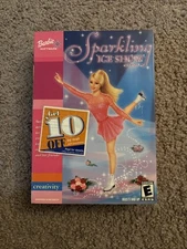 Barbie Sparkling Ice Show CD-ROM PC Game 2002 Brand New Sealed Small Box