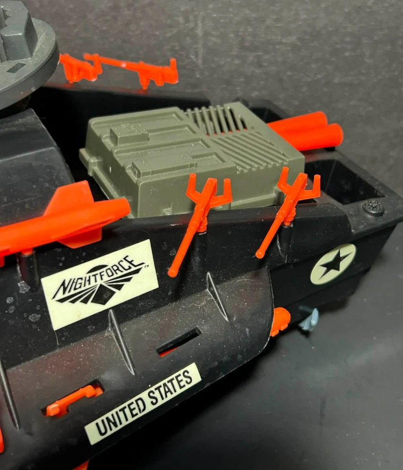 GI Joe Великолепный Nightforce Ночной Луч 100% Полный Несломанный С чертежами - Изображение 4 из 4